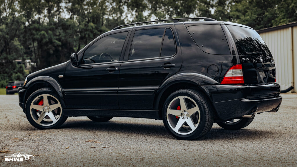 2012 Mercedez-Benz ML55 AMG Auto Detailing and Ceramic Coating - Driver Side Rear