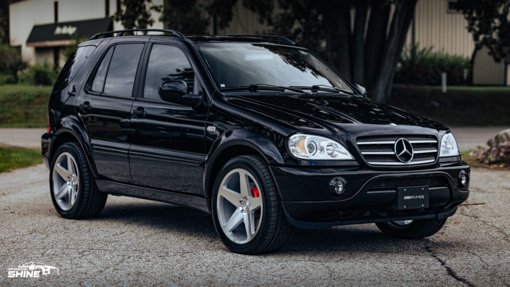 2012 Mercedez-Benz ML55 AMG Auto Detailing and Ceramic Coating - Passenger Front