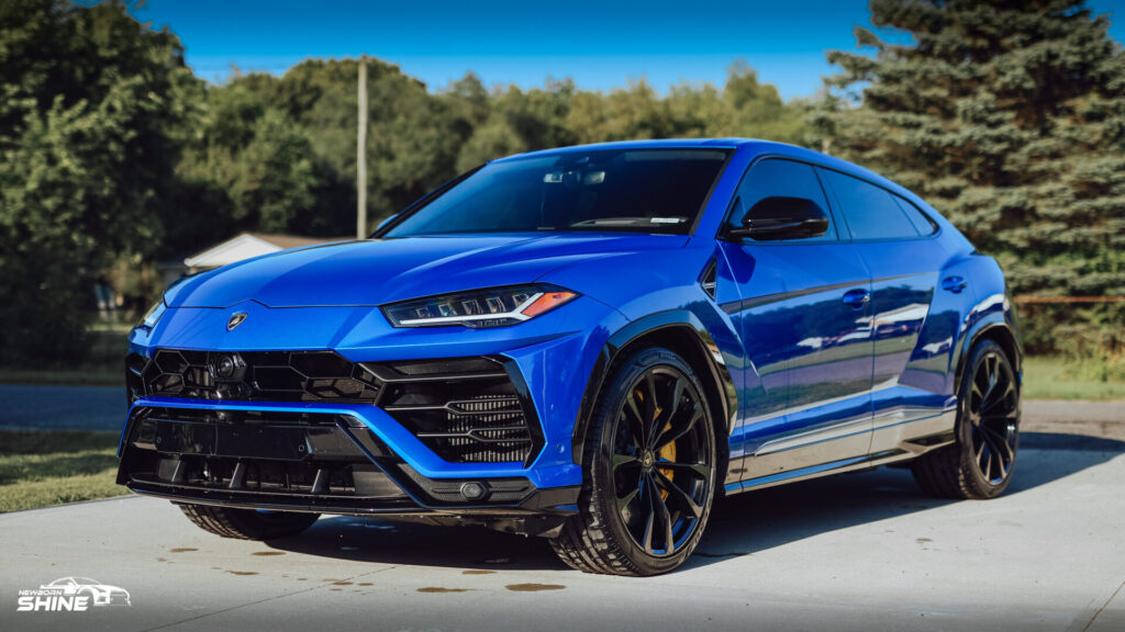 2021 Lamborghini Urus Auto Detailing and Ceramic Coating - Driver Front Half Mid 1