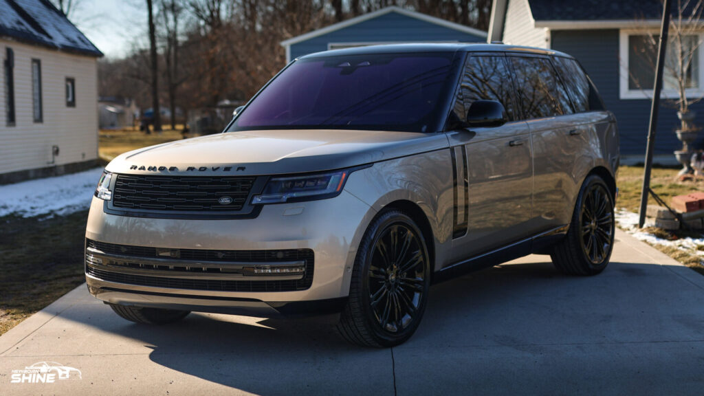 2023 Silver Range Rover Autobiography Auto Detailing - Driver Front Half Close