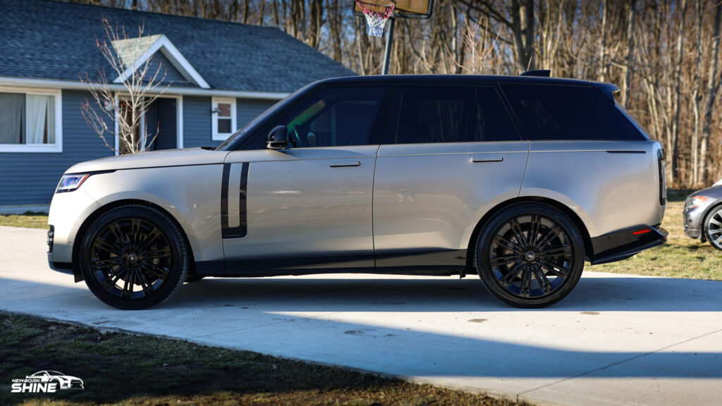 2023 Silver Range Rover Autobiography Auto Detailing - Driver Side Close